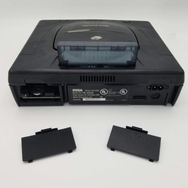 Sega Saturn Replacement Cover Back Battery Rear Slot